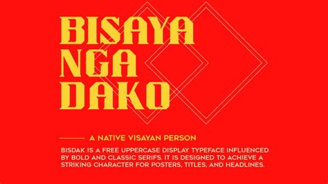 chupa bisdak|Bisayang Dako (BISDAK) .